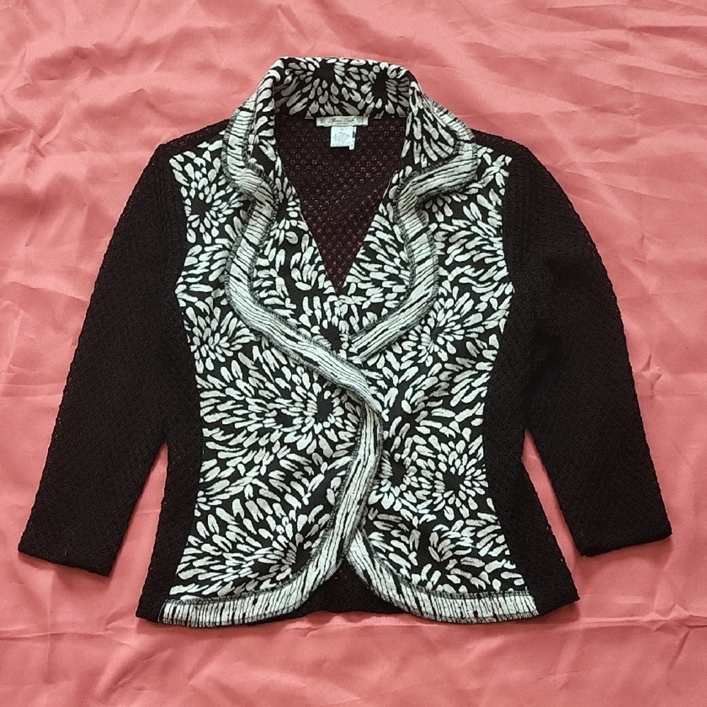 Black and White Women's Top